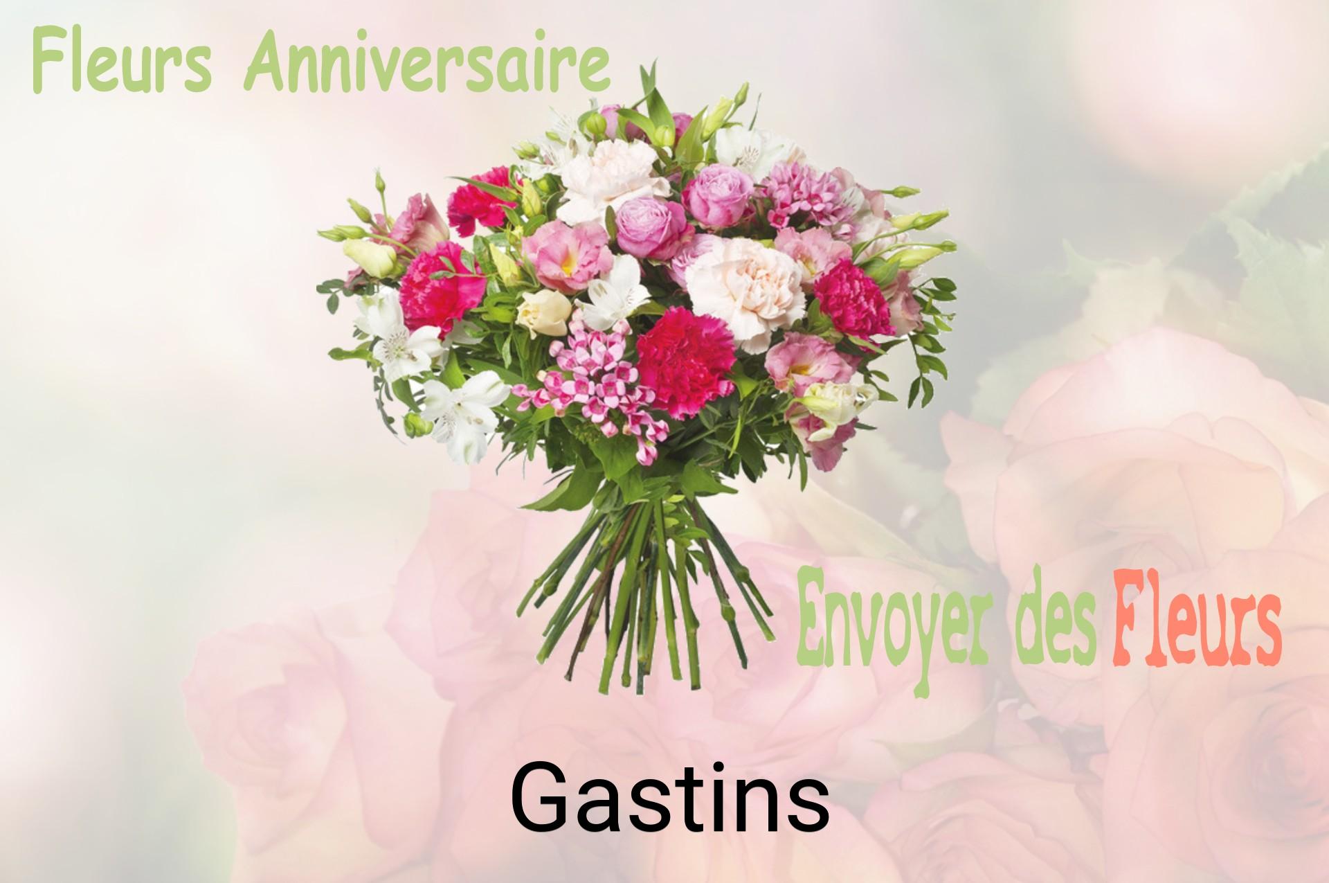 Bouquet de fleurs d’anniversaire livré à Gastins