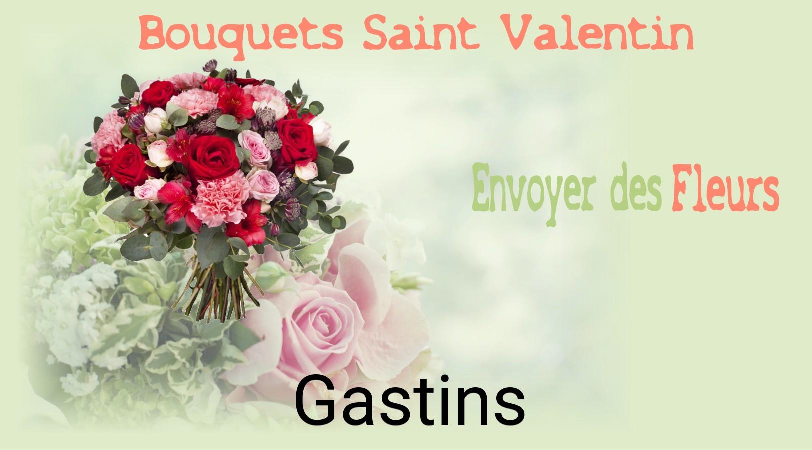 Roses de Saint-Valentin livrées à Gastins